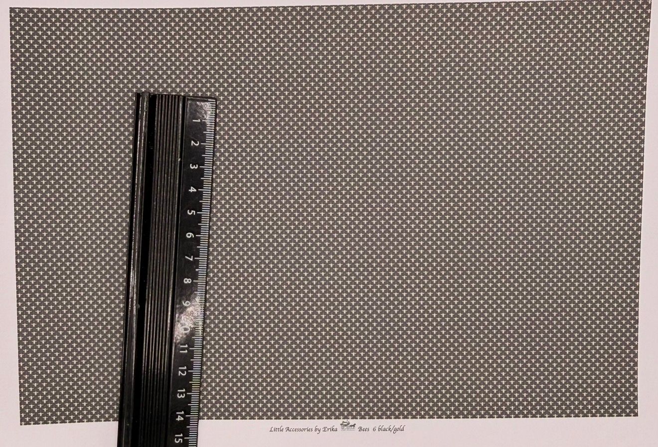 Wallpaper /fabric Bees 2 black