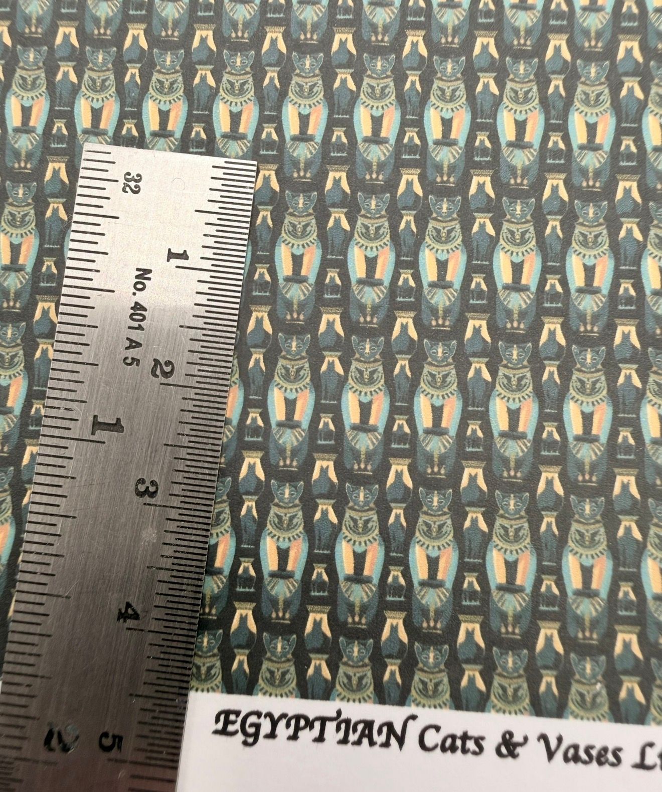 Wallpaper / fabric CATS Egyptian & vases 1/48 scale