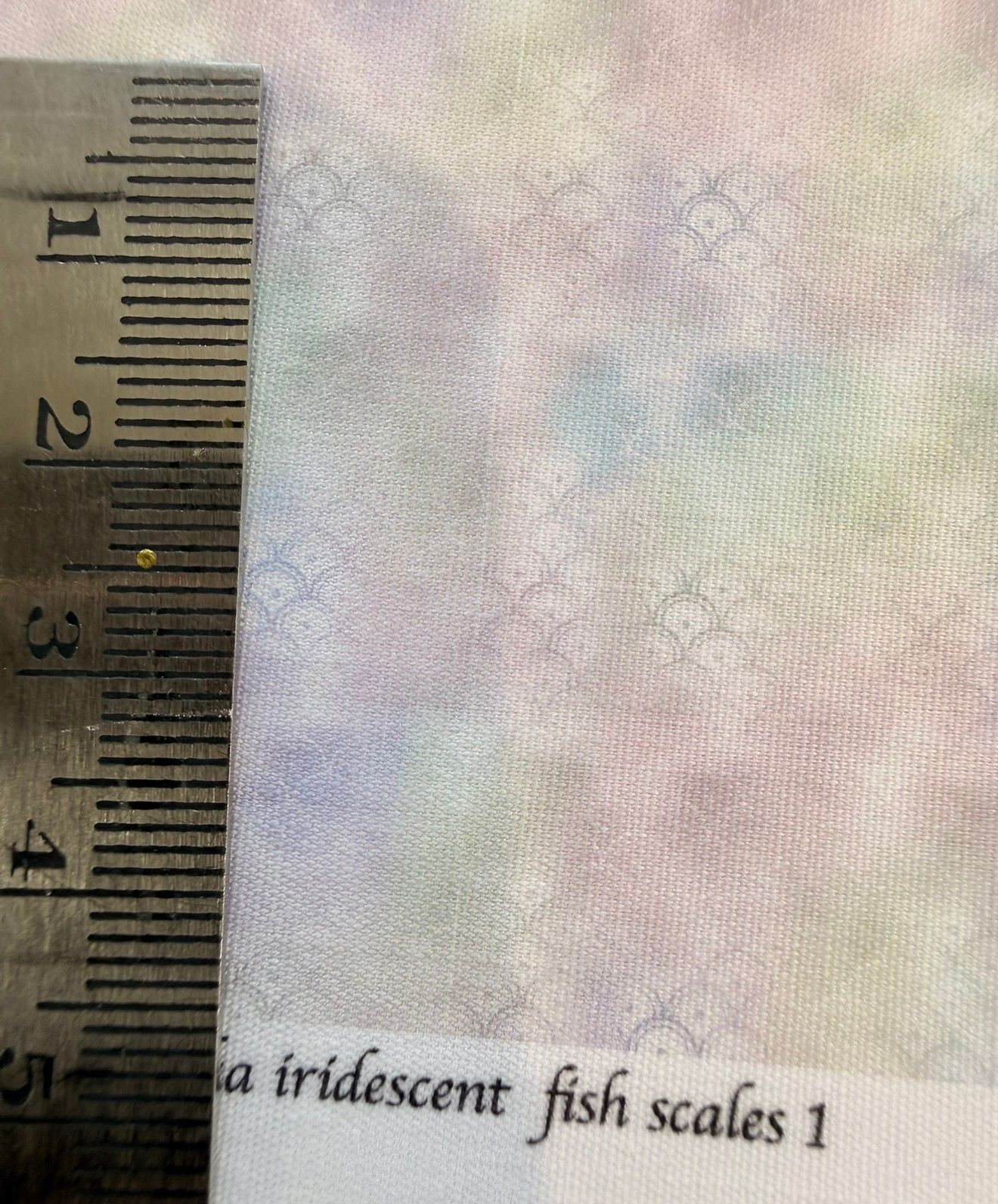 Wallpaper/fabric carpert Iridescent fish scales. 1/48 scale