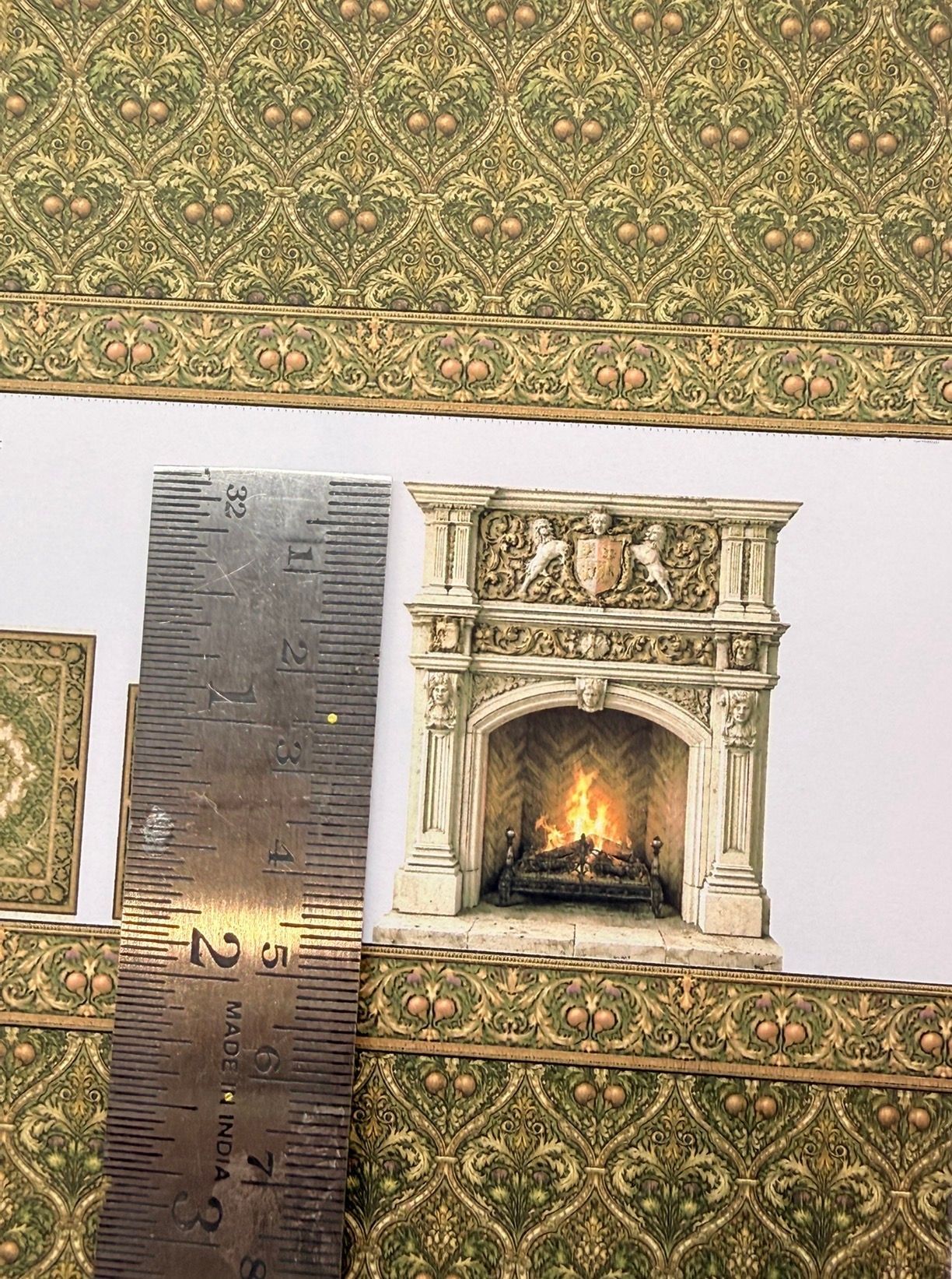 SET Jacobean pomegranate 2 - 1-48 scale