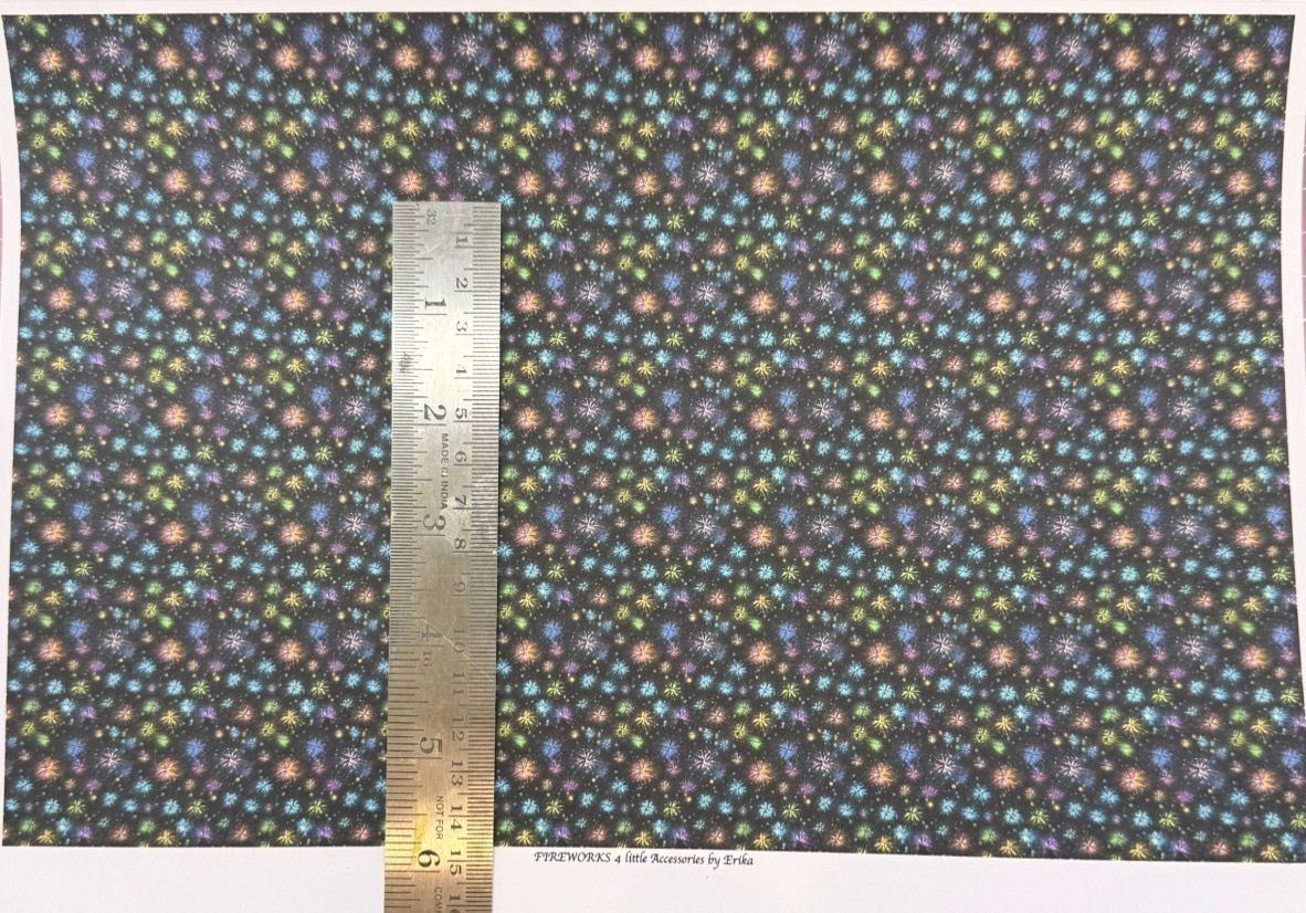 Wallpaper/fabric/carpet . Fireworks 4 - 1/48 scale