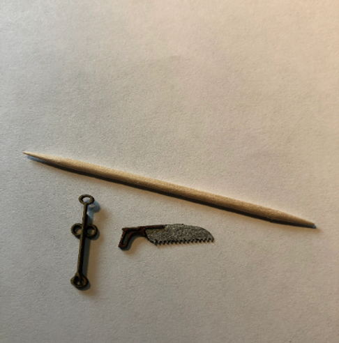 MEDICAL COLLECTION TONSILLECTOMY & BONE SAW. 1/48 scale KIT