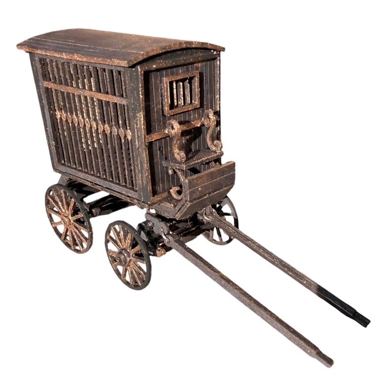 1/48 scale READY MADE. Prison wagon.
