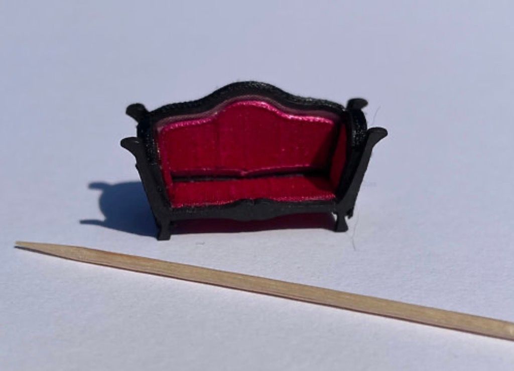 GOTHIC HALLOWEEN SOFA. 1/48 scale KIT