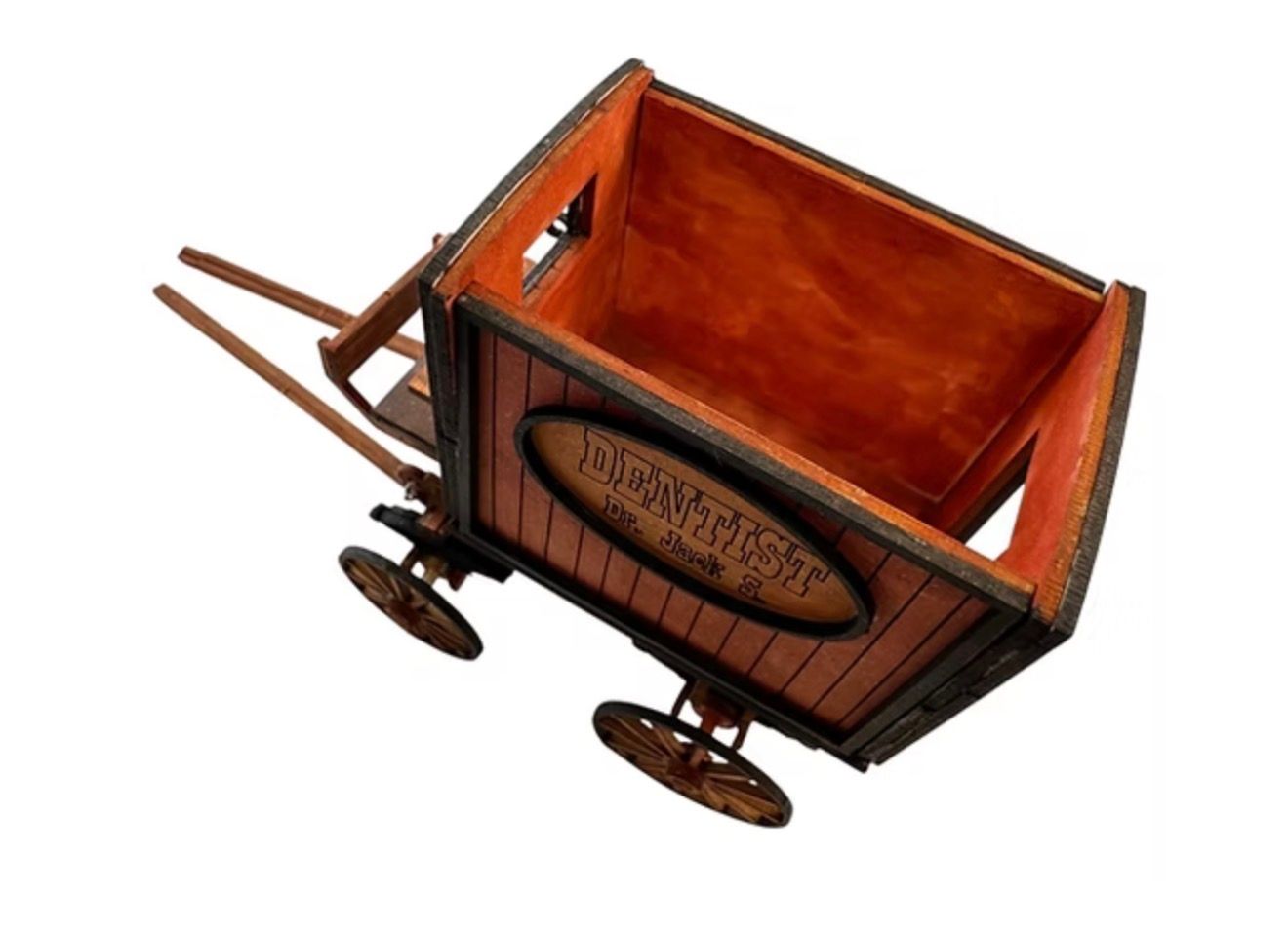 WILD WEST DENTAL WAGON (with tooth) 1/48 scale