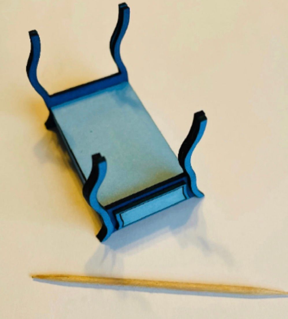 WONKY WONDERLAND BED 1/48 scale KIT