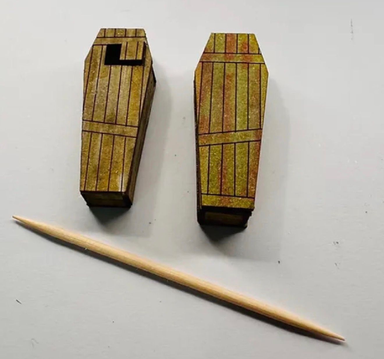 WILD WEST COFFINS 2 PACK 1/48 scale KIT