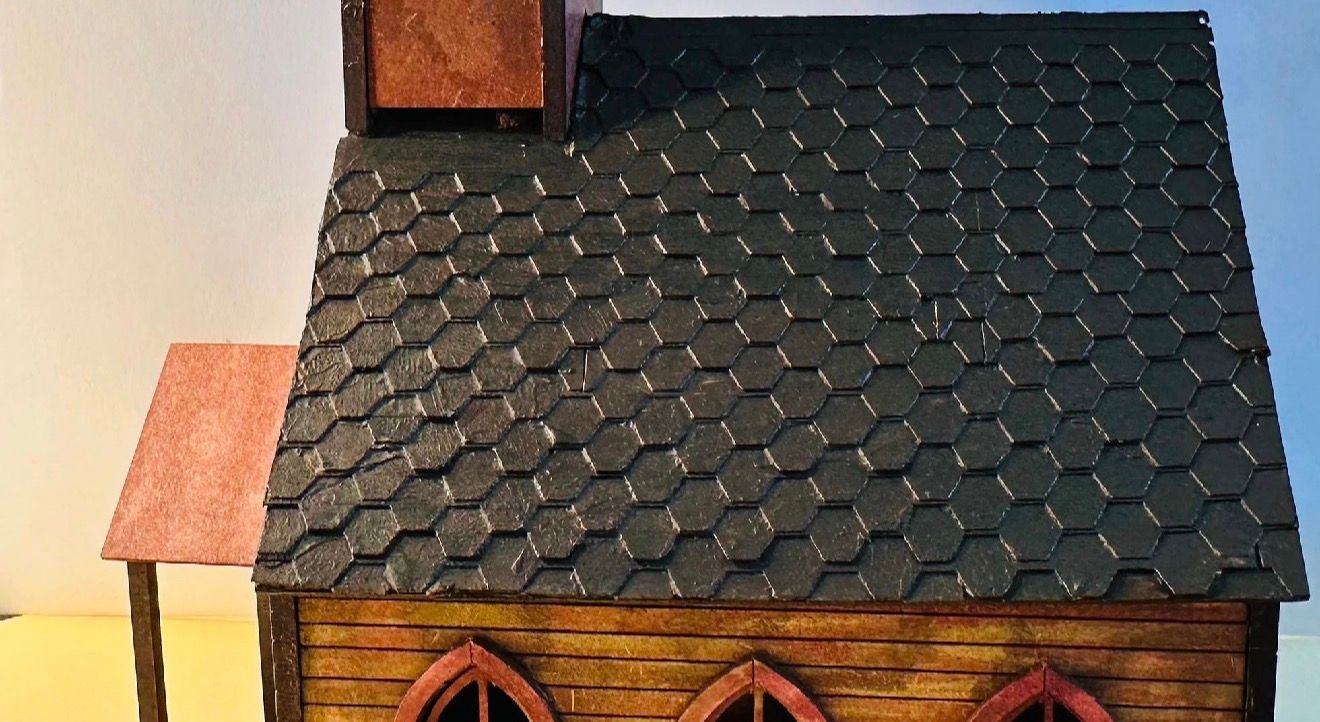 WILD WEST HILL VALLEY CHURCH 1/48 scale KIT