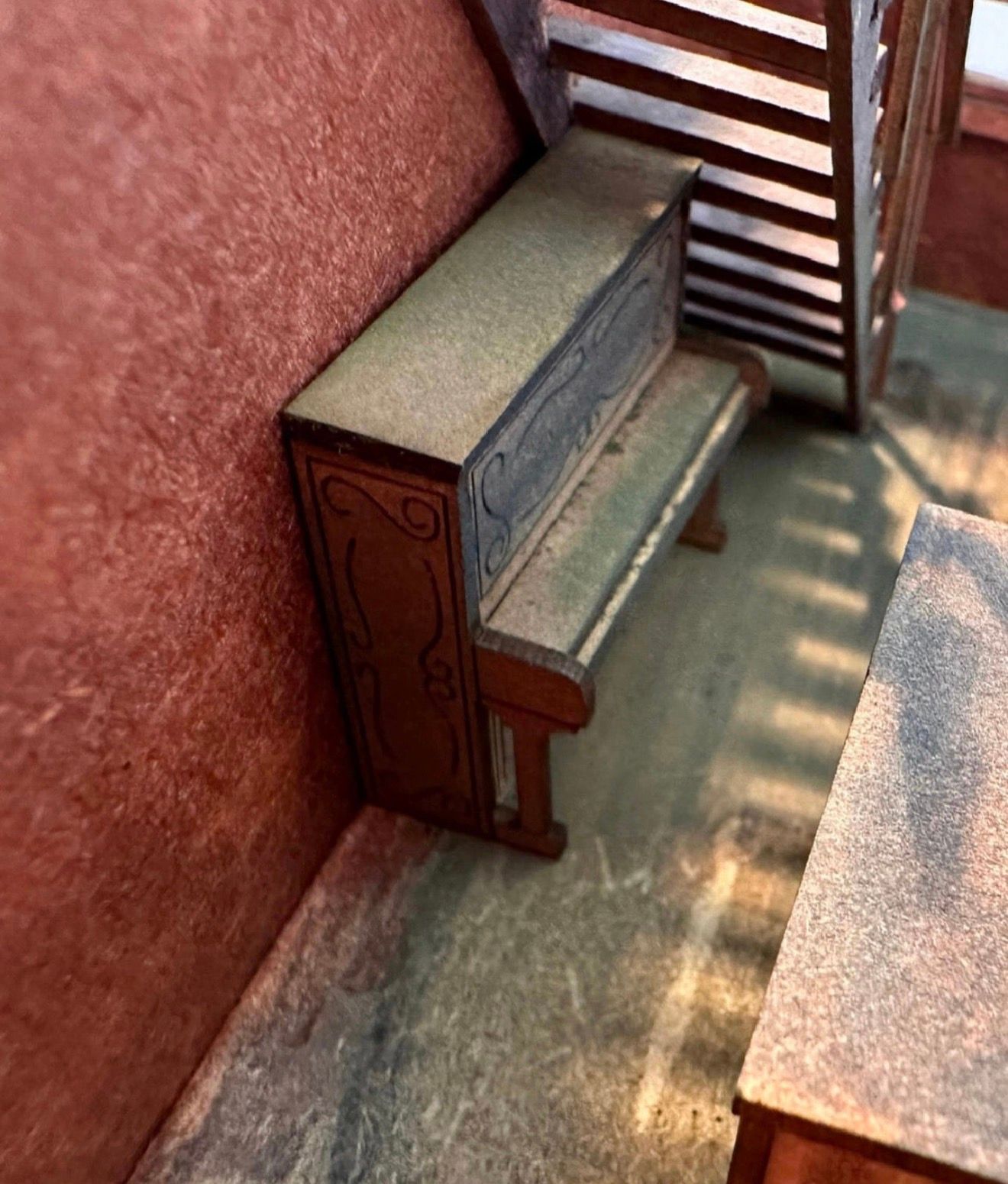 WILD WEST PIANO 1/48 scale KIT