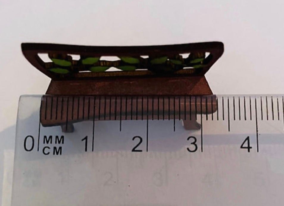 ENCHANTED FOREST BENCH 1/48 scale KIT