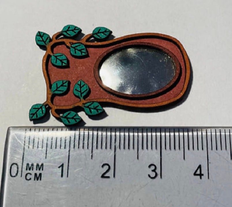 ENCHANTED FOREST OVAL MIRROR 1/48 scale KIT