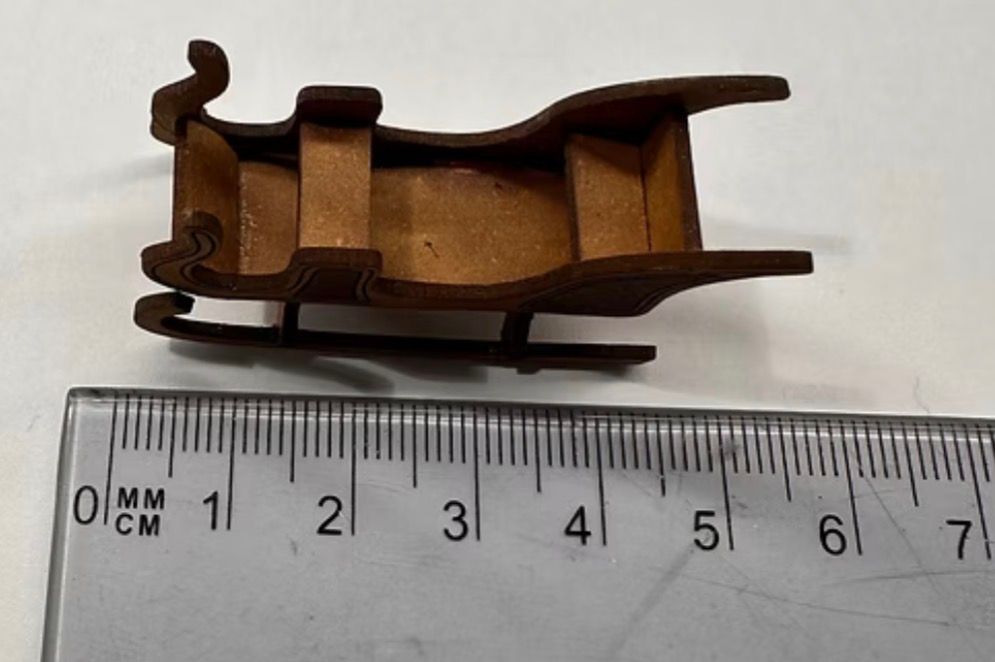 FINNISH SLEIGH LARGE 1/48 scale KIT