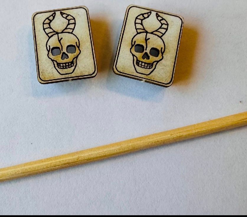 KRAMPUS WALL SCONCES (2 in pack) 1/48 scale KIT