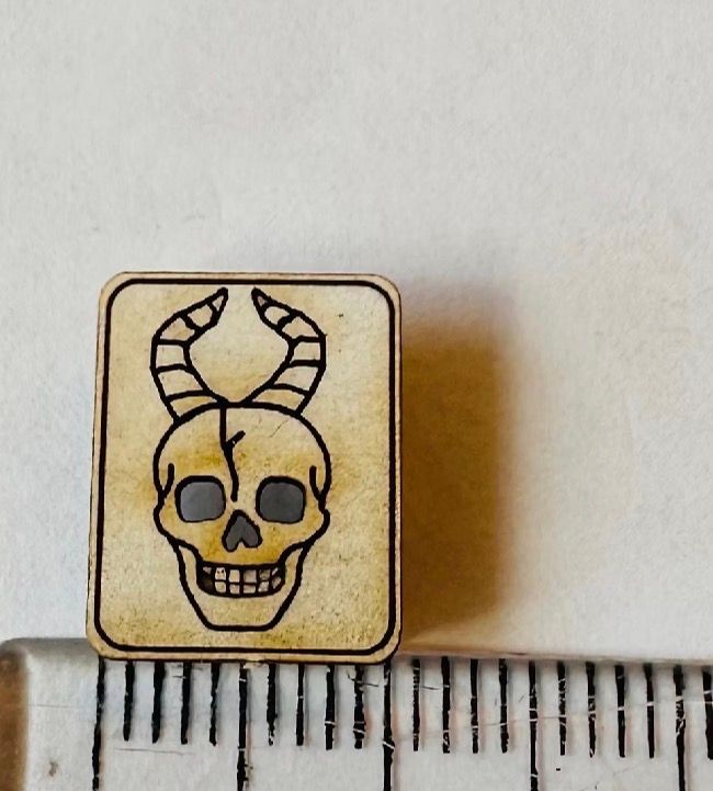 KRAMPUS WALL SCONCES (2 in pack) 1/48 scale KIT