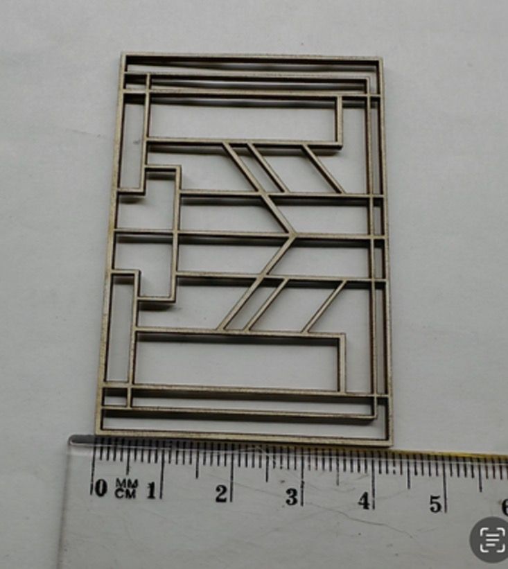 ART DECO WALL PANEL LARGE 1/48 scale KIT