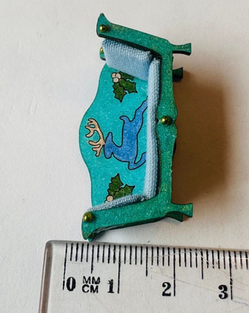 Christmas holly (reindeer) 2 SEATER SOFA  1/48 scale KIT