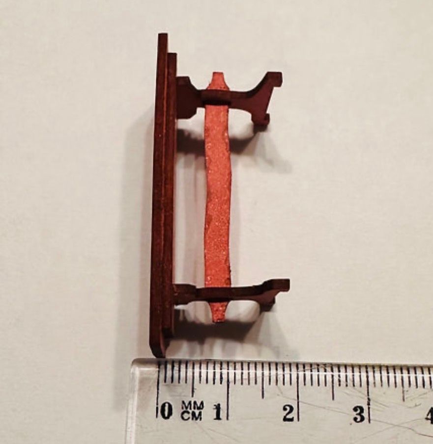 HOLLY TABLE & benches 1/48 scale KIT