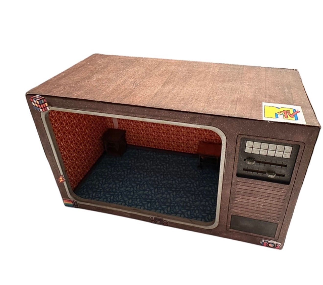 1980s TV ROOMBOX 1/48 scale KIT