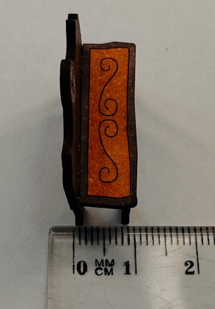 HOLLY OUTDOOR BENCH 1/48 scale KIT