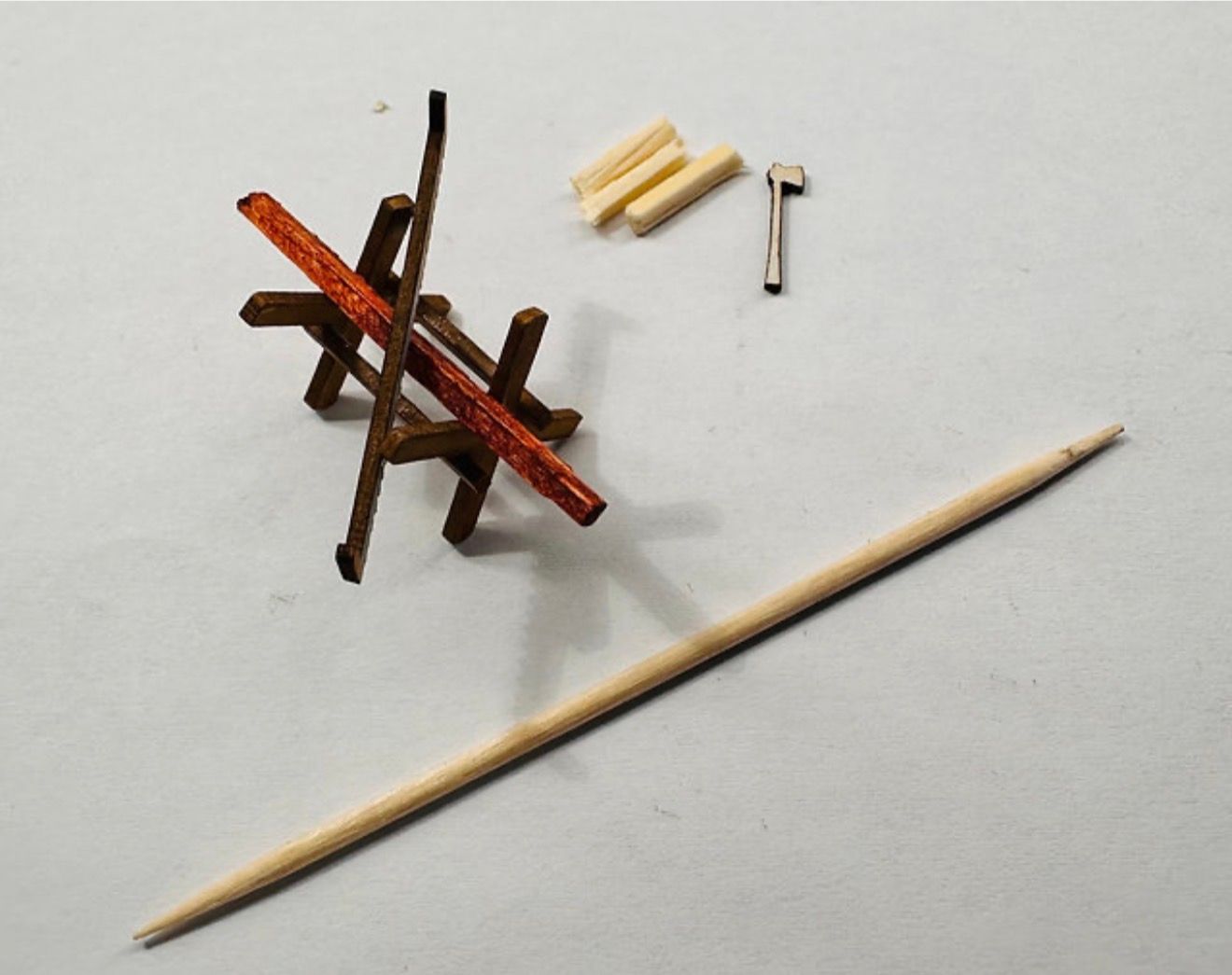 FINNISH WOODCUTTING BENCH 1/48 scale KIT