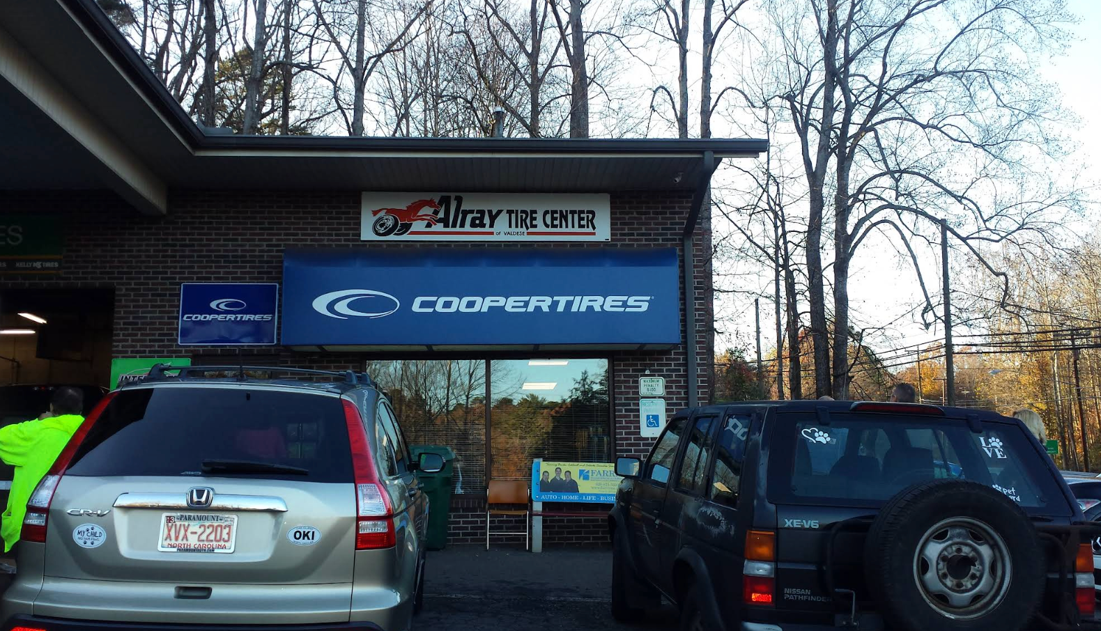Shop Exterior | Alray Tire of Valdese