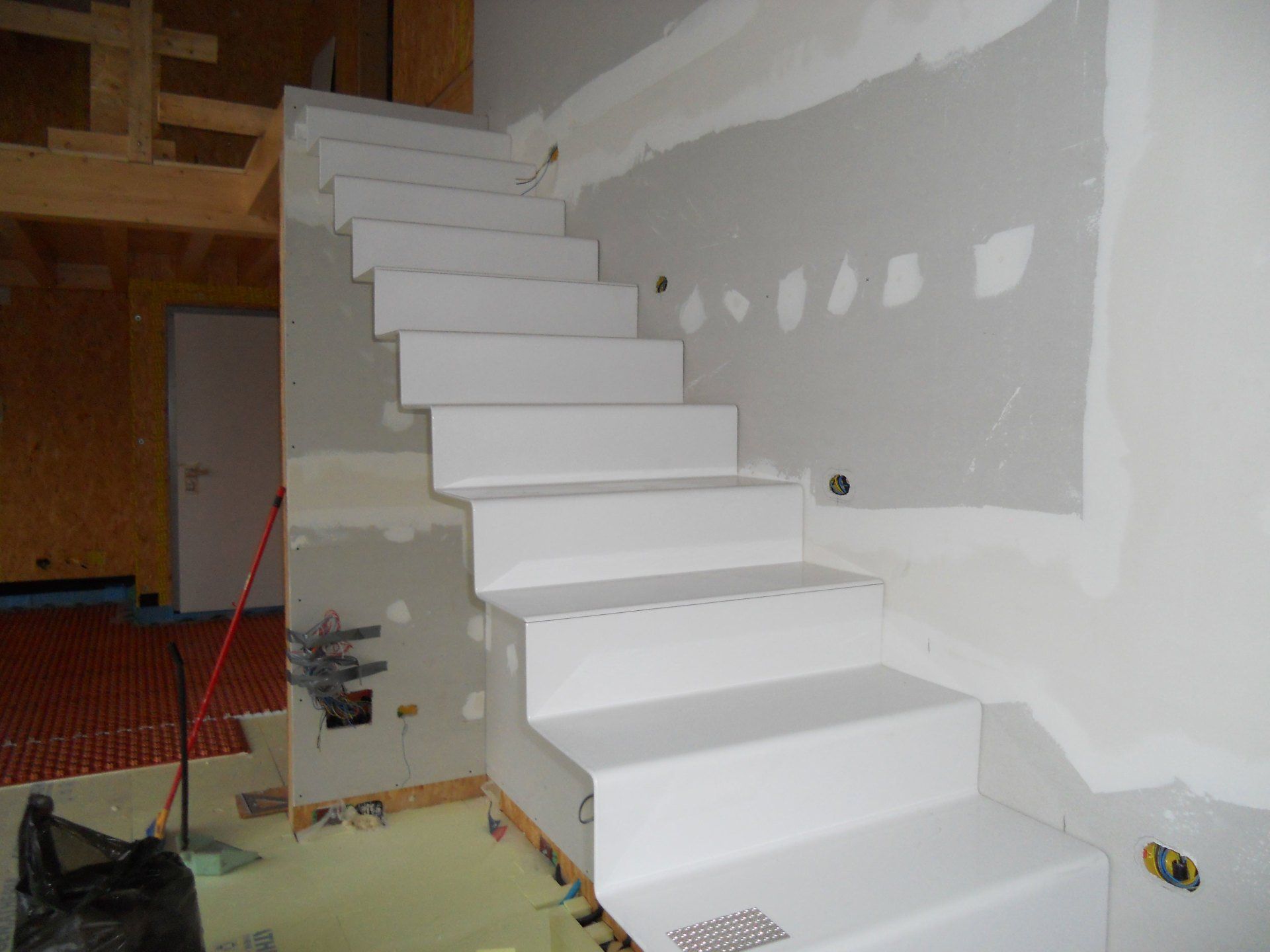 scala in acciaio laminato