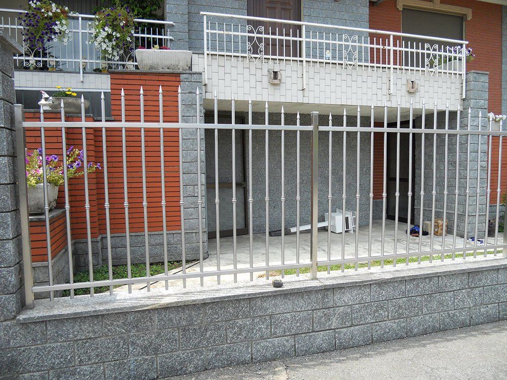 Recinzione in metallo