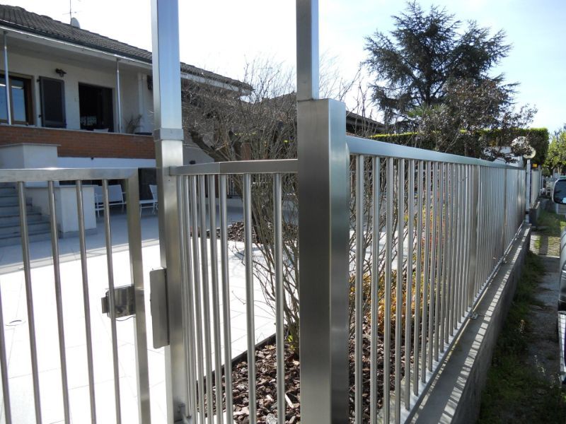 villetta con cancello