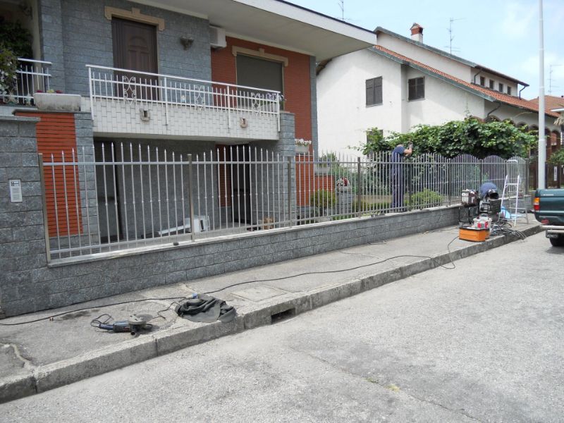 recinzione in acciaio