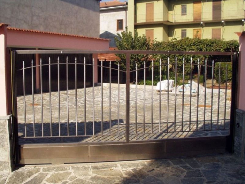 cancello di casa in ferro