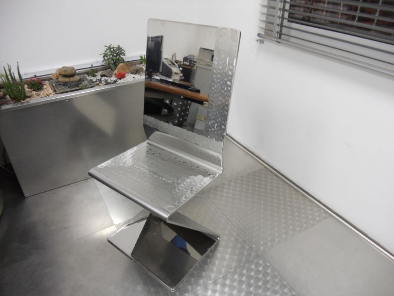 sedia di design in ferro