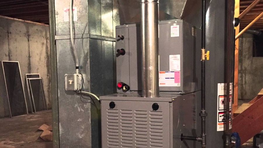 furnace work by plumber kelowna