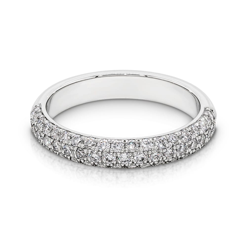 Diamond Pave Ring — Burleigh, QLD — Deer Honey Jewellery