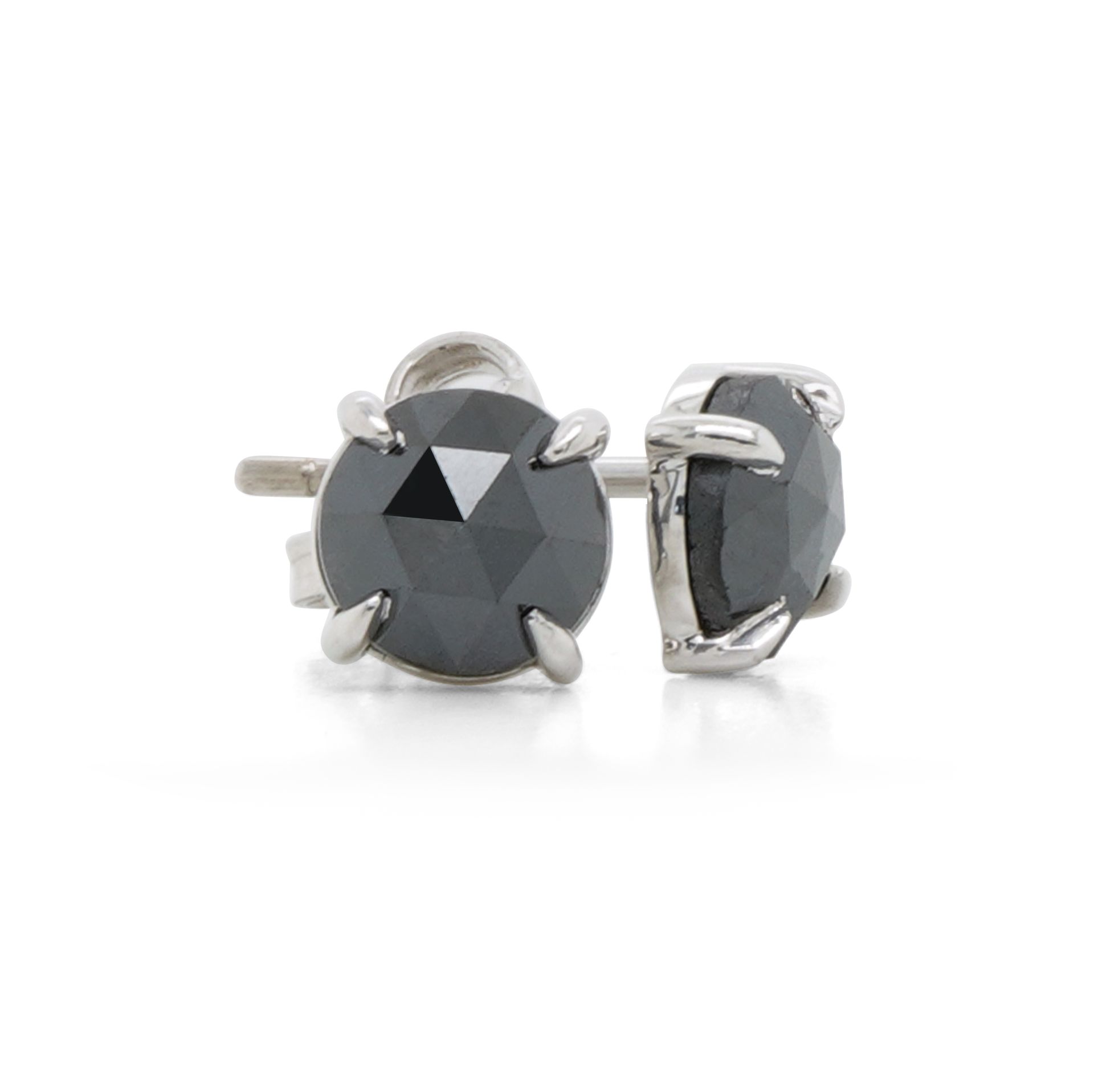 Black Diamond Studs — Burleigh, QLD — Deer Honey Jewellery