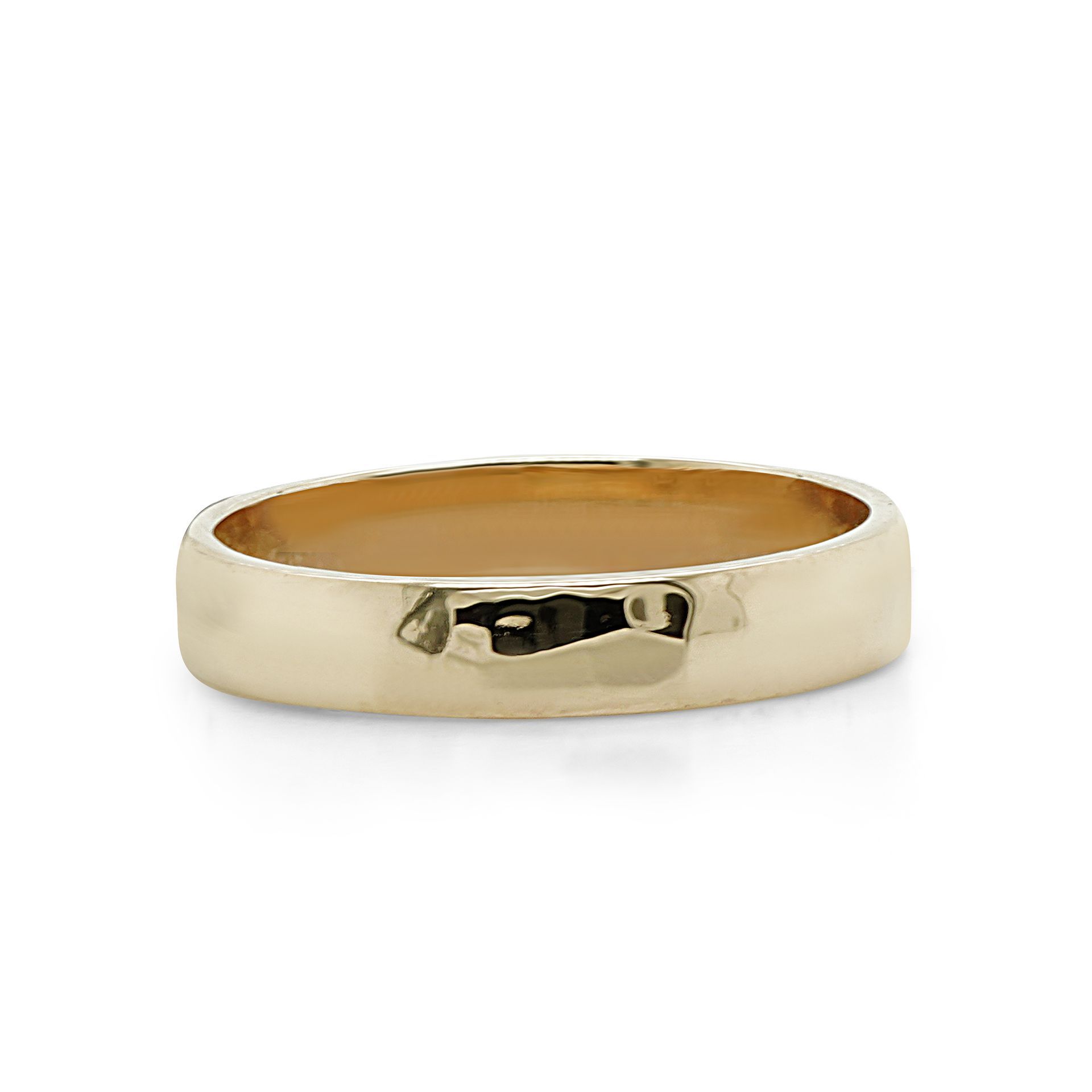 9ct Yellow Gold Band — Burleigh, QLD — Deer Honey Jewellery