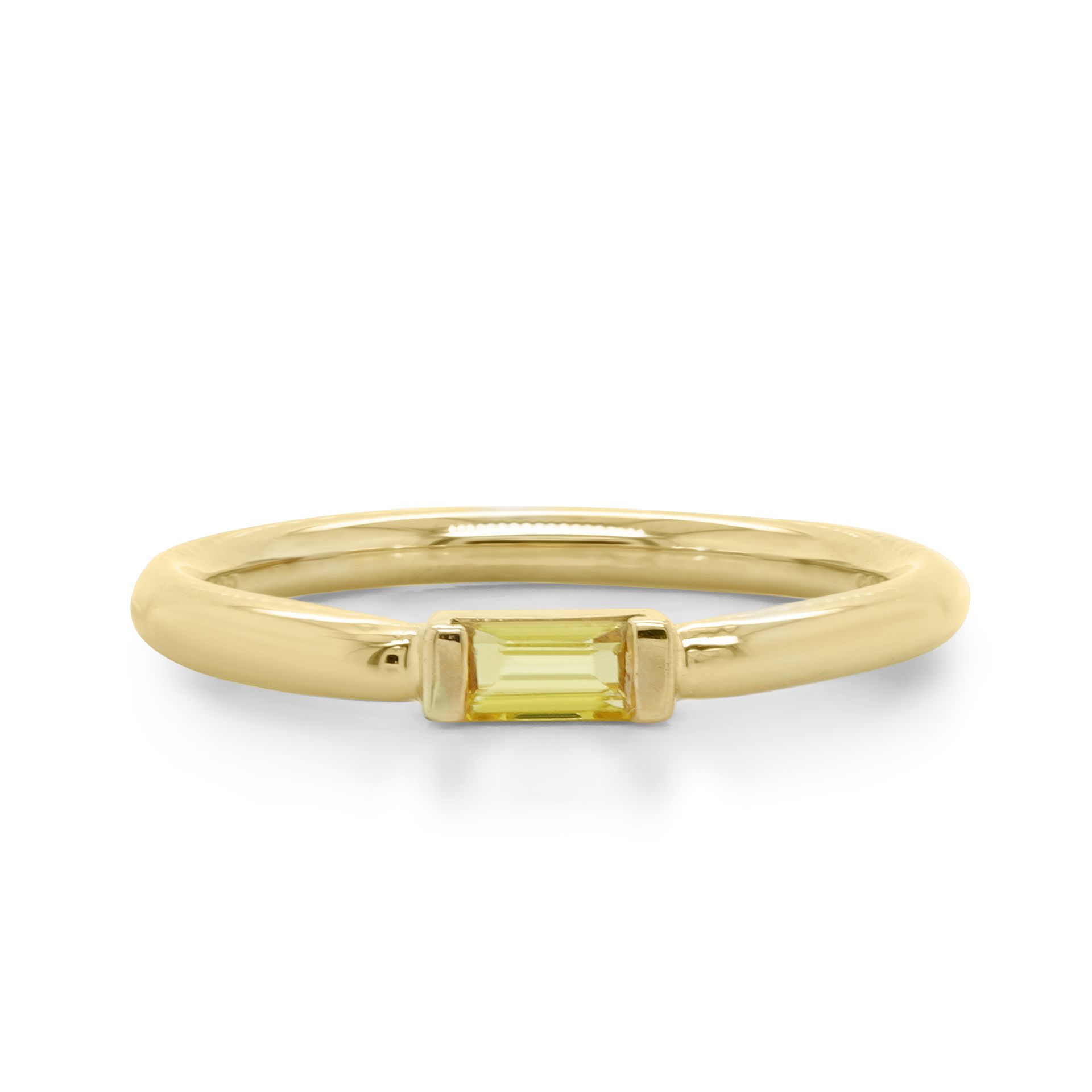 yellow sapphire Band — Burleigh, QLD — Deer Honey Jewellery