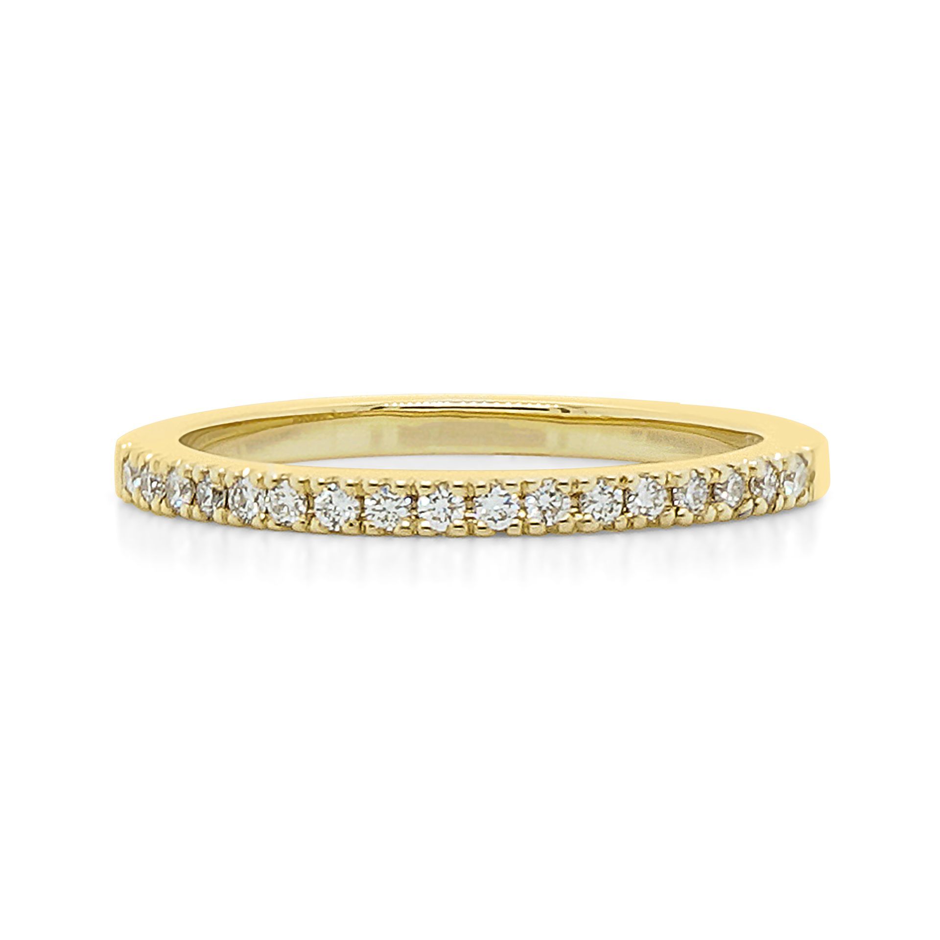 Yellow Gold Diamond Ring — Burleigh, QLD — Deer Honey Jewellery