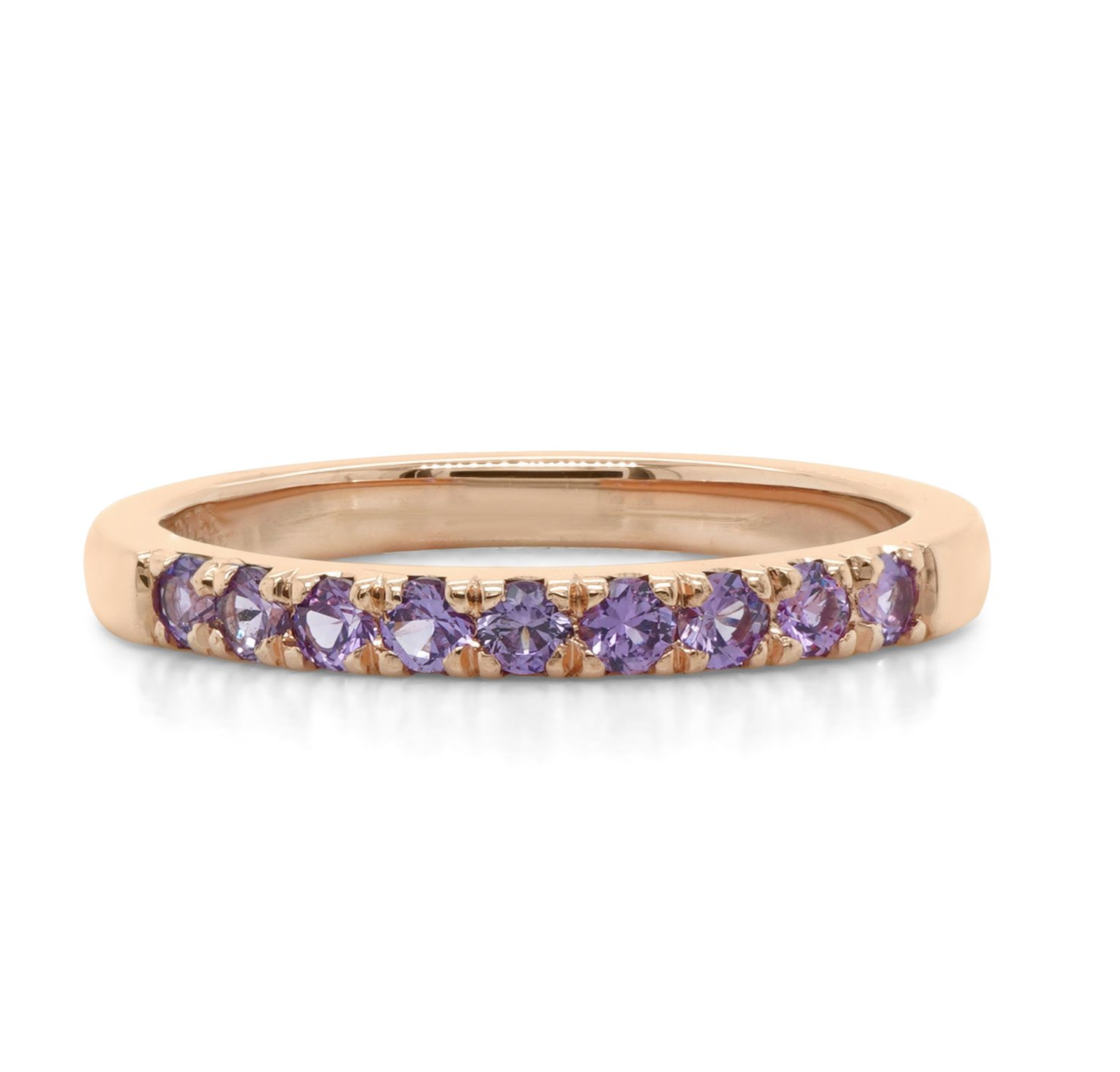 Purple Sapphire Ring — Burleigh, QLD — Deer Honey Jewellery
