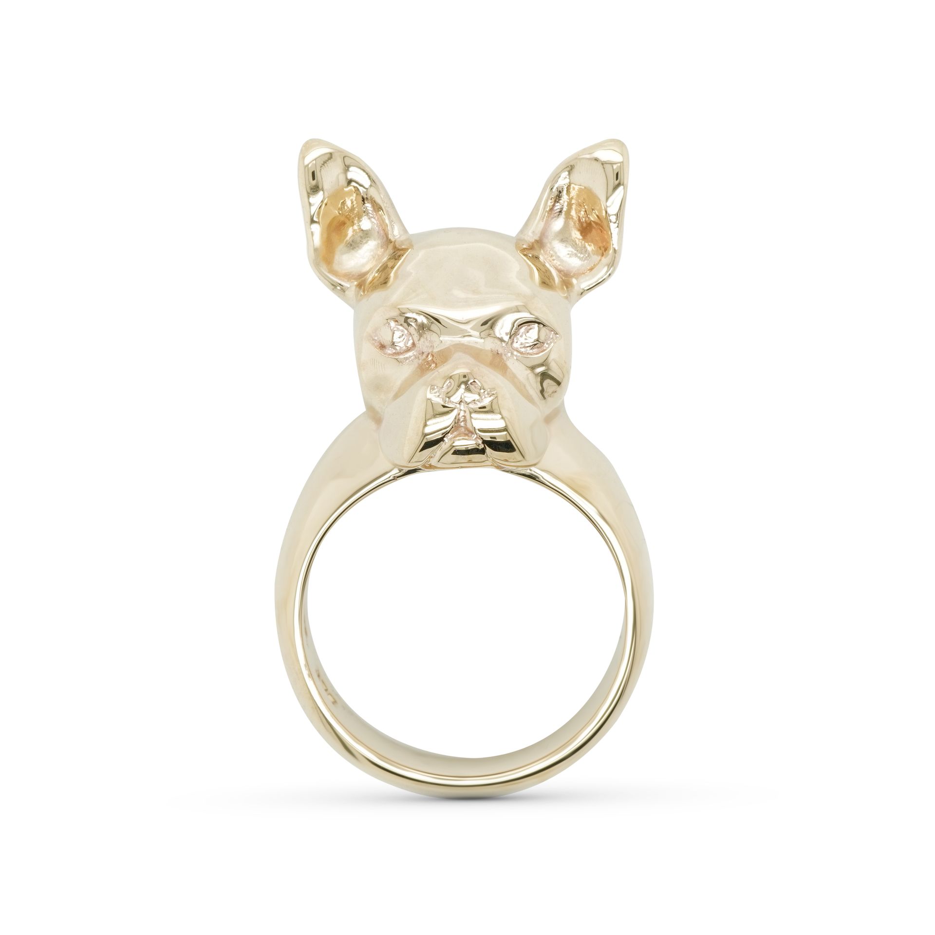 Boston terrier ring— Burleigh, QLD — Deer Honey Jewellery