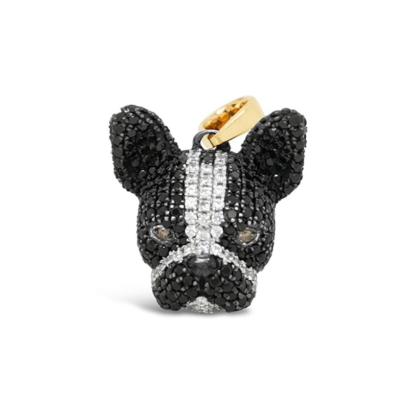 Boston Terrier Pendant — Burleigh, QLD — Deer Honey Jewellery