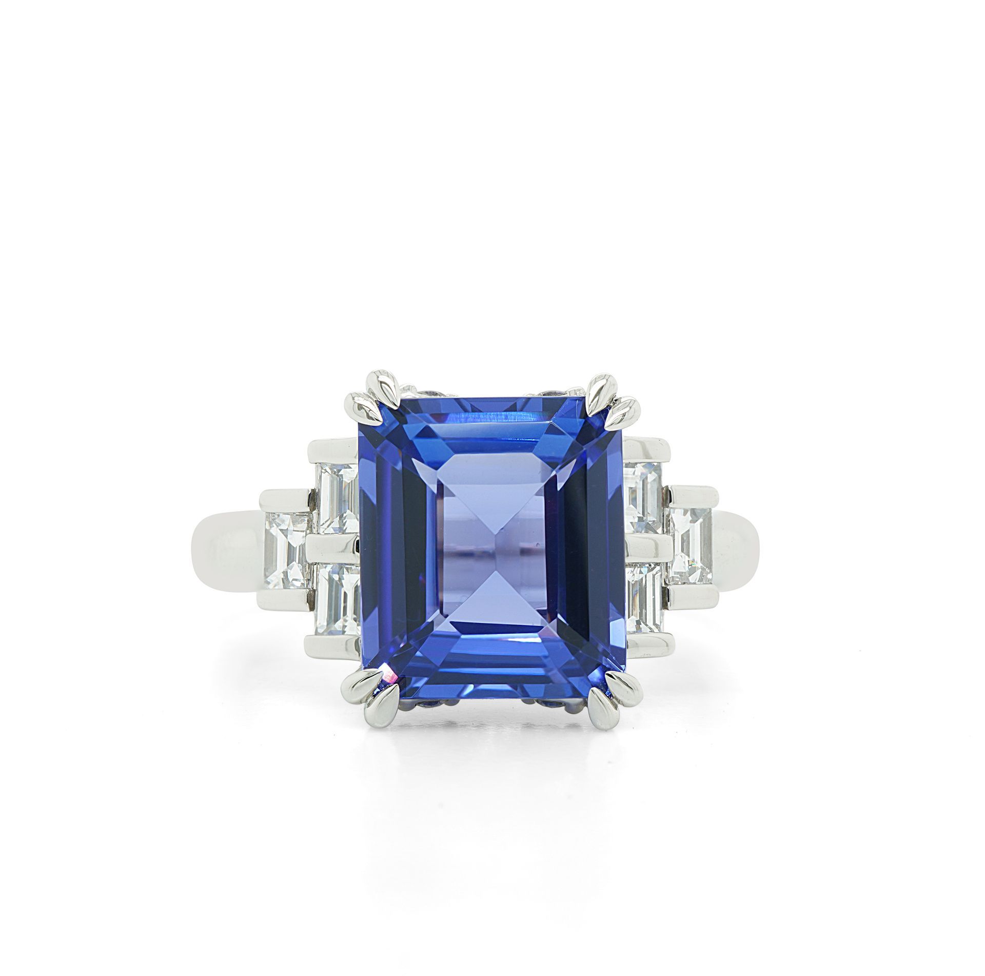 Tanzanite and Diamond Ring — Burleigh, QLD — Deer Honey Jewellery