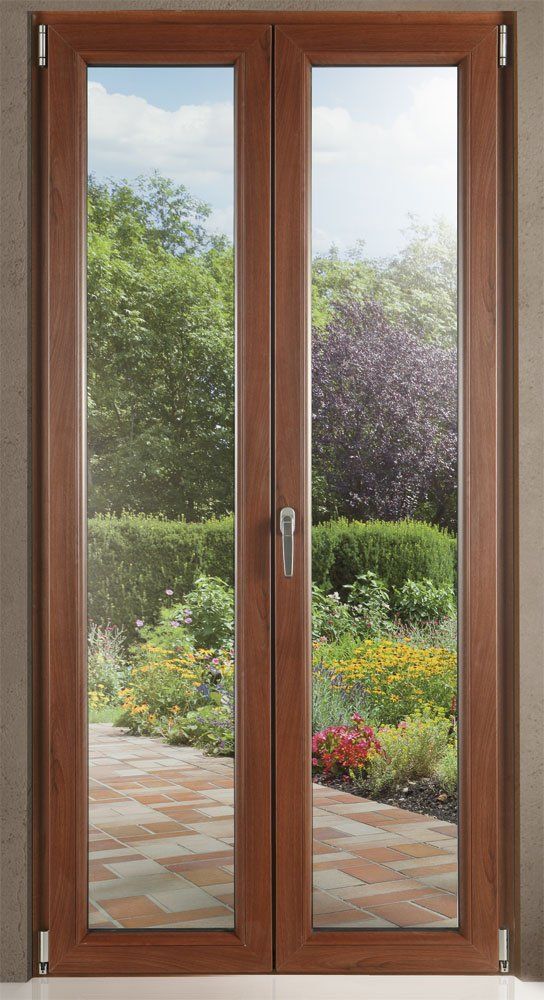 Porta finestra sul giardino