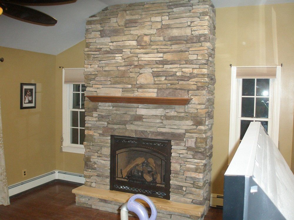 stone fireplace - stone work in Middletown, NJ
