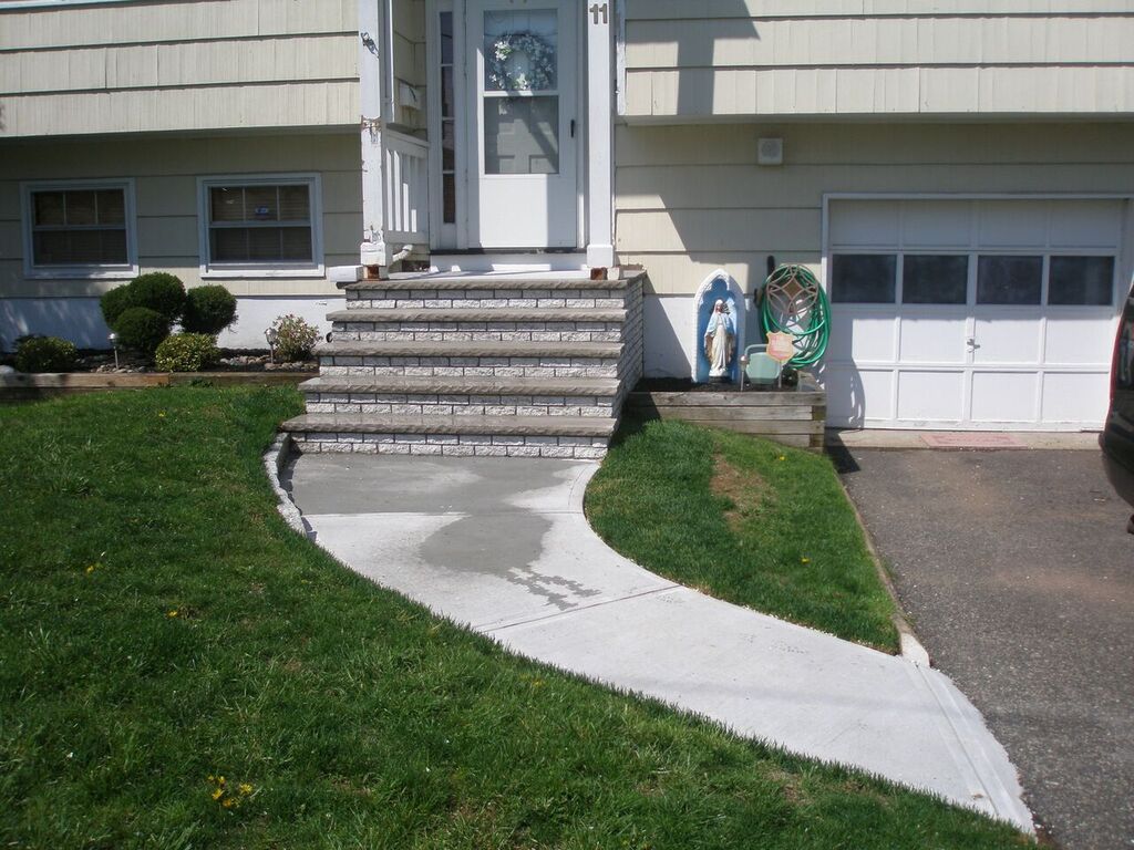 Brick Steps After - Masonry in Middletown, NJ
