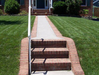 Brick and Cement walkway - Masonry in Middletown, NJ