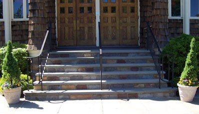 Front Stone Steps - Masonry in Middletown, NJ