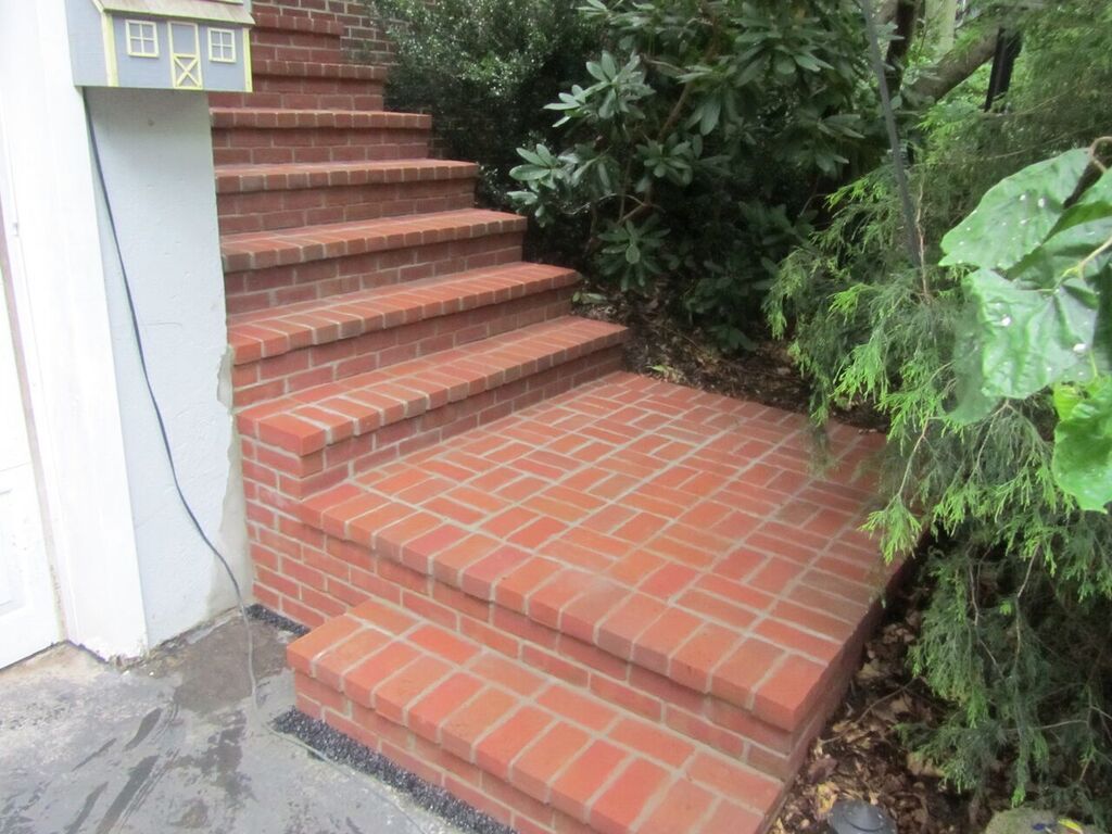 Red Brick Stairs - Masonry in Middletown, NJ