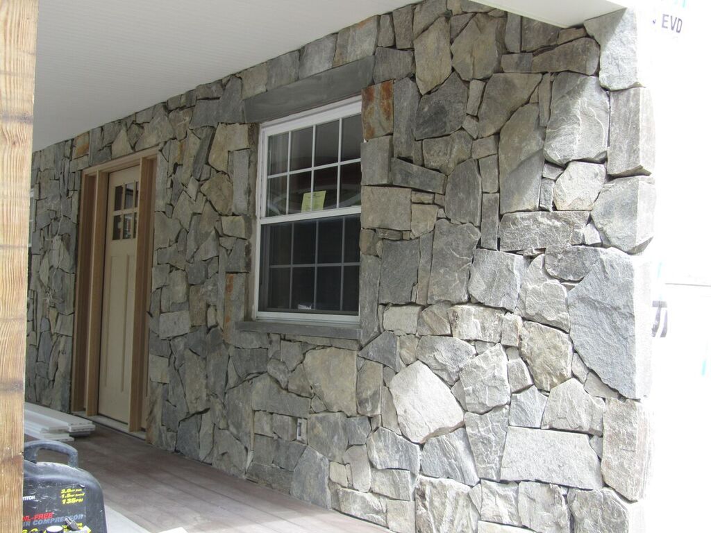 Gray Stone House Facing - Masonry in Middletown, NJ