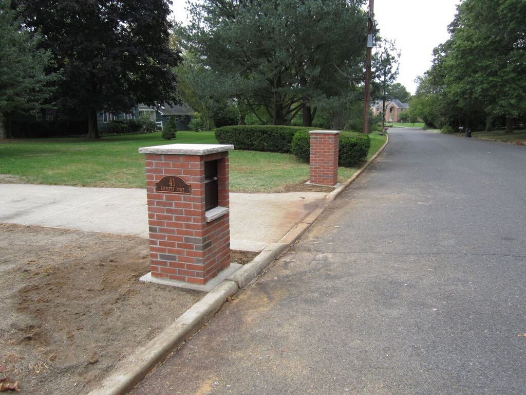Brick Mailbox - Masonry in Middletown, NJ