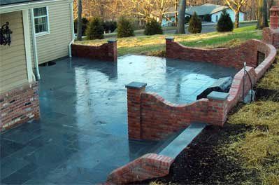 Beautiful outdoor living area - custom patios in Middletown, NJ